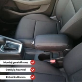 Ehiltek Citroen C-Elysee Kolçak Siyah 2012 ve Sonrası - 3