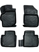 Renault Megane 1 3D Havuzlu Paspas Siyah 1995-2002 Arası - 1