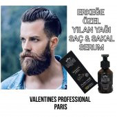 ERKEĞE ÖZEL  YILAN YAĞI  SAÇ SAKAL  SERUM VALENTİNES PROFESSİONAL - 2