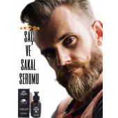 19 DOĞAL YAĞ ÖZLÜ ERKEĞE ÖZEL YILAN YAĞI ULTRA BAKIM SAÇ VE SAKAL SERUM - 2