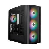 CM MasterBox 600 TG Mesh Siyah ARGB 3x14cm Fanı, Normal ve Back-Connect Anakart Destekli  ATX Kasa - 1