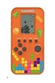 Smith Karışık Renkli 26 Oyun Mantık Zeka Oyuncağı Pilli Mini Nostaljik El Atarisi Tetris - 4