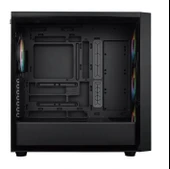 CM MasterBox 600 TG Mesh Siyah ARGB 3x14cm Fanı, Normal ve Back-Connect Anakart Destekli  ATX Kasa - 2