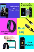 POLYGOLD M4 Akıllı Bileklik Renkli Ekran(2022 Versiyon) Ios Ve Android Uyumlu,tansiyon\teması Değiştirme thumbnail 6