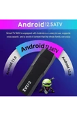 tahtakale teknoloji dünyası Ultra Hd Android Tv Box TVR3 TV Stick 1080P 4K Android 12 Wifi Akıllı Medya Oynatıcı TV Stick - 3