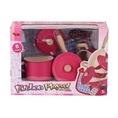 1818-6A Emaye Tencere 8 Parça -Vardem Oyuncak - 1