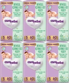 Canbebe Bebek Bezi Beden:5 (11-18KG) Junior 480 Adet Mega Ekstra Fırsat Pk thumbnail 1