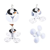 Solar Panelli Şarjlı Katlanabilir Acil Durum Kamp Lambası - 3