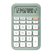 Ayt Powermaster Pm-25410 Yeşil Renk Beyaz Tuş 12 Haneli Hesap Makinesi 150x90mm - 1