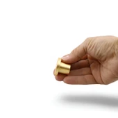 Mobilya Mutfak Çekmece Dolabı Dolap Kulpu Kulbu Metal Kulp Gold Altın Kulp Düğme Tek Vidalı - 3