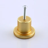 Mobilya Mutfak Çekmece Dolabı Dolap Kulpu Kulbu Metal Kulp Gold Altın Kulp Düğme Tek Vidalı - 4