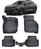 Rizline Cupra Formentor 2024 ve Sonrası 3D Havuzlu Paspas Siyah thumbnail 1