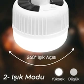 90W 24 Led Çok Fonksiyonlu Solar Acil Durum Lambası - 5