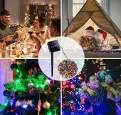 100 Led RGB Solar 12m - 1