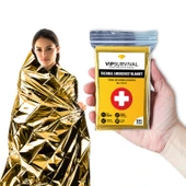 Acil Durumlar İçin Termal Battaniye Vücut Isınızı Koruyun 25 Adet - 3