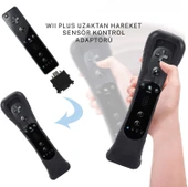 Wii Remote Motion Plus Sensör Adaptörü Siyah - 5