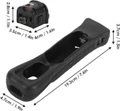 Wii Remote Motion Plus Sensör Adaptörü Siyah - 2