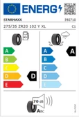 Starmaxx Ultrasport ST760 275/35ZR20 102Y RF Oto Yaz Lastiği (Üretim Yılı:2024) thumbnail 2
