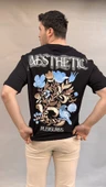 Aesthetic Baskılı T-shirt - 4