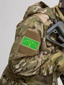 Adige Çerkes Bayrak - Cırt - Patch - Peç - Arma - 8,5x4,5 Cm - 5