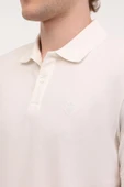 Lumberjack MB CT953 POLO T-SH 5FX 101939518 Erkek Tişört Kırık Beyaz S-XXL - 4