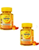 Supradyn Kids Multivitamin Ve Mineral Içeren Çiğnenebilir 60 Tablet 2 Adet - 1