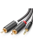 3.5mm Aux 2 Rca Ses Kablosu 3 Metre - 1