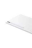 Samsung Galaxy Tab S10 / S9 Ultra Klavyeli Mousepadli Kılıf Beyaz thumbnail 2