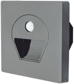 NOAS YL69 1522 1W Füme Kasa Sensörlü Koridor Aydınlatması 3200K Gün Işığı - 1