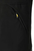 Su ve Rüzgar Geçirmez Kürklü Siyah Softshell Erkek Ceket - 3