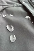 Su ve Rüzgar Geçirmez Kürklü Haki Softshell Erkek Ceket - 7