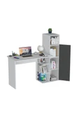 Diamond Dolaplı Çalışma Masası Antrasit - 4