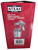Atlas Atw-77S18 Yuksek Basincli Havali Boya Tabancasi 1.8 Nozul - 3