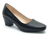 Mehtap Küt Burun Topuklu Kadın Klasik Ayakkabı thumbnail 2