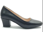 Mehtap Küt Burun Topuklu Kadın Klasik Ayakkabı thumbnail 5