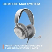Steelseries Arctis Nova 1p - Playstation Oyun Kulaklığı - Beyaz - 3