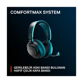 SteelSeries Arctis Nova 7P Siyah Kablolu/Kablosuz Kulak Üstü Oyuncu Kulaklığı - 9