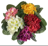 Nettenevime Yapay Çiçek 5 Adet Menekşe Karışık Renkli thumbnail 1