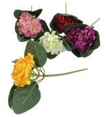 Nettenevime Yapay Çiçek 5 Adet Menekşe Karışık Renkli thumbnail 3