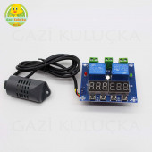 Kuluçka Termostat Sıcaklık / Nem Kontrol XH-M452 / 12v 10A - 1