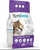 Hs Tarım BentySandy Lavanta Kokulu Topaklanan İnce Taneli Kedi Kumu 10L - 1