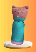 Tıkırık Örgü Yastık Uyku ve Oyun Arkadaşı Çikito - 45 cm - 1