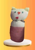 Tıkırık Örgü Yastık Uyku ve Oyun Arkadaşı Minik - 35 cm - 1