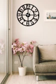 Eysa AuraTime Dekoratif Metal Duvar Saat 50x50CM - 5