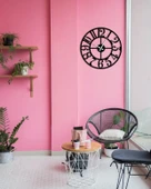 Eysa AuraTime Dekoratif Metal Duvar Saat 50x50CM - 7