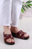 Fort Elis 1005 Rahat Çapraz Bantlı Ortopedik Kadın Terlik thumbnail 7
