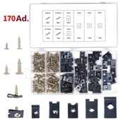 Yate10 170 Adet Otomobil  Vidalı Klips Seti Kutulu - 2