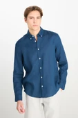 Regular Fit Gömlek Navy Navy XL - 4