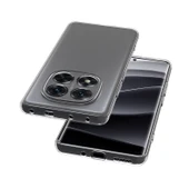 Gpack Xiaomi Redmi Note 14 Pro Plus uyumlu Kılıf Süper Silikon Kamera Korumalı Şeffaf thumbnail 3