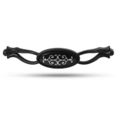 Erdem Çekmece Dolap Dolabı Kulpu Kulbu Siyah Metal Kulpları (128 MM-12.8 CM) (4 ADET) Mobilya Mutfak thumbnail 2